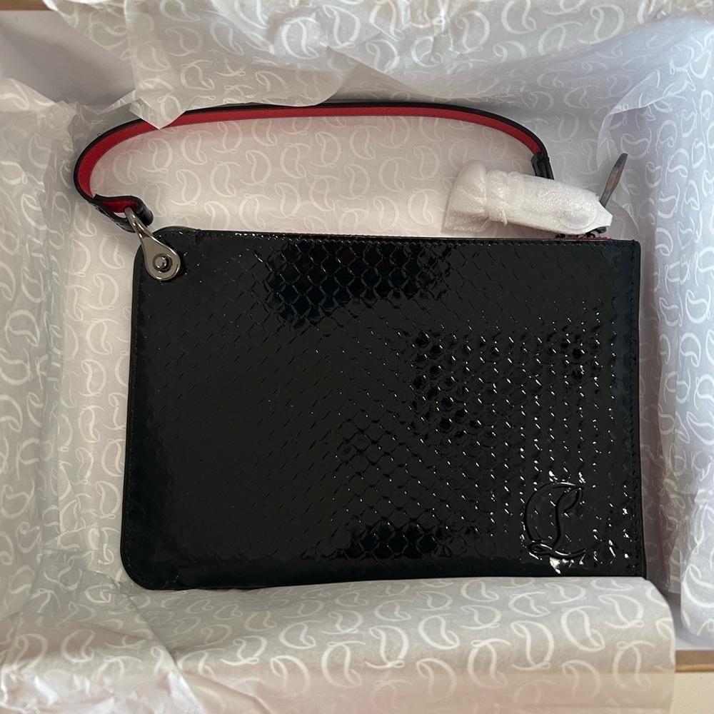 Christian Louboutin Patent Birdy Black - Picture 2 of 14